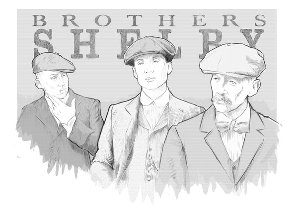 The Brothers Shelby : Peaky Blinders By Okse