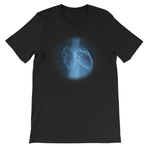 Black Two Hearts T Shirt